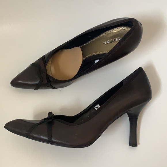 Merona Woman’s Brown Heels. Size 9 - Picture 6 of 8